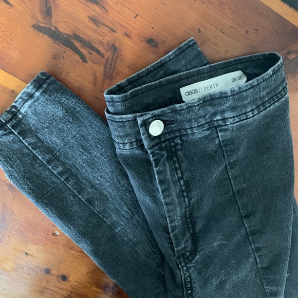 ASOS Petite High Waist Ankle Jeggings - Picture 4 of 4